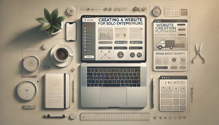 1인 사업의 웹사이트 만들기 특성이미지